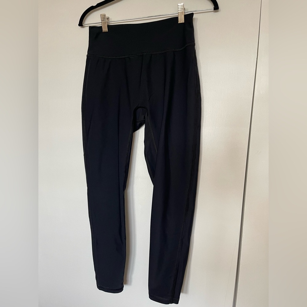 High-Waist Black Leggings